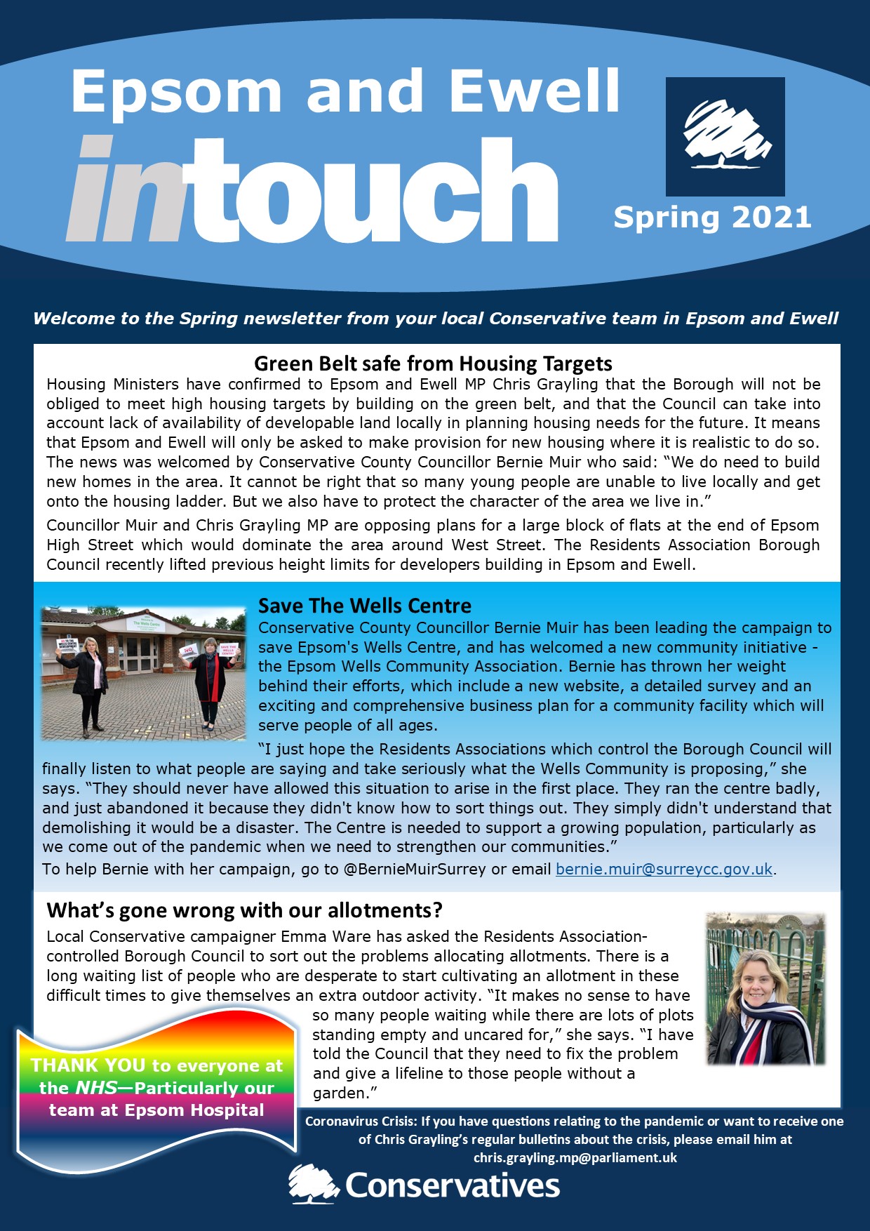 Epsom In Touch Spring 2021
